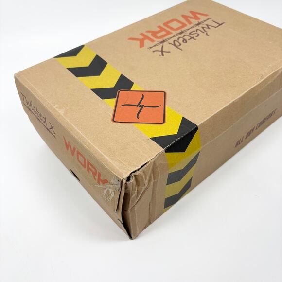 Nw Twisted X Work Kicks Nano Toe Shoes Mens 10.5 W Wide Leather Composite Safety - Picture 7 of 7